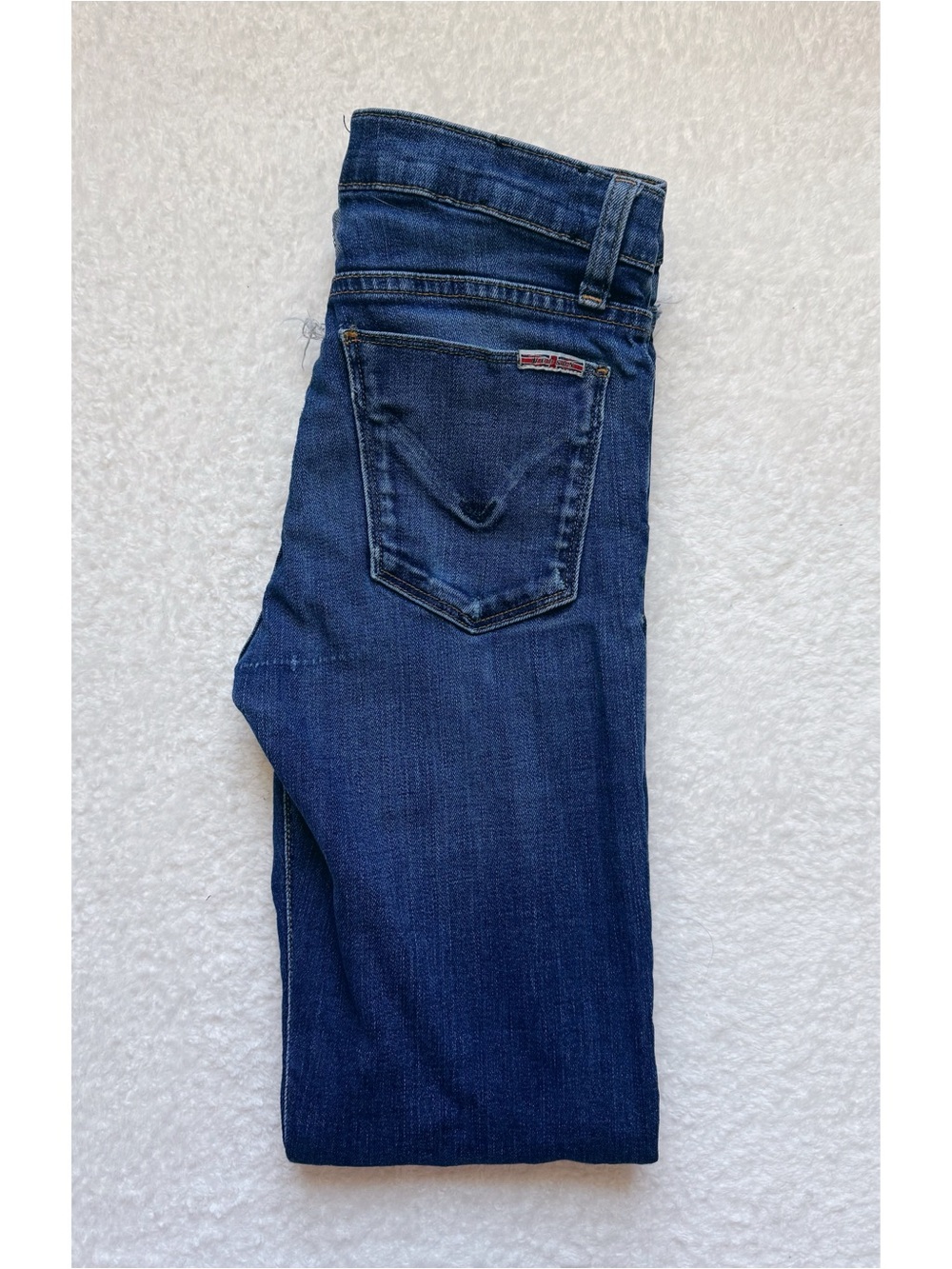 Hudson Tally Deep Cuff Skinny Jeans - Picture 11 of 11
